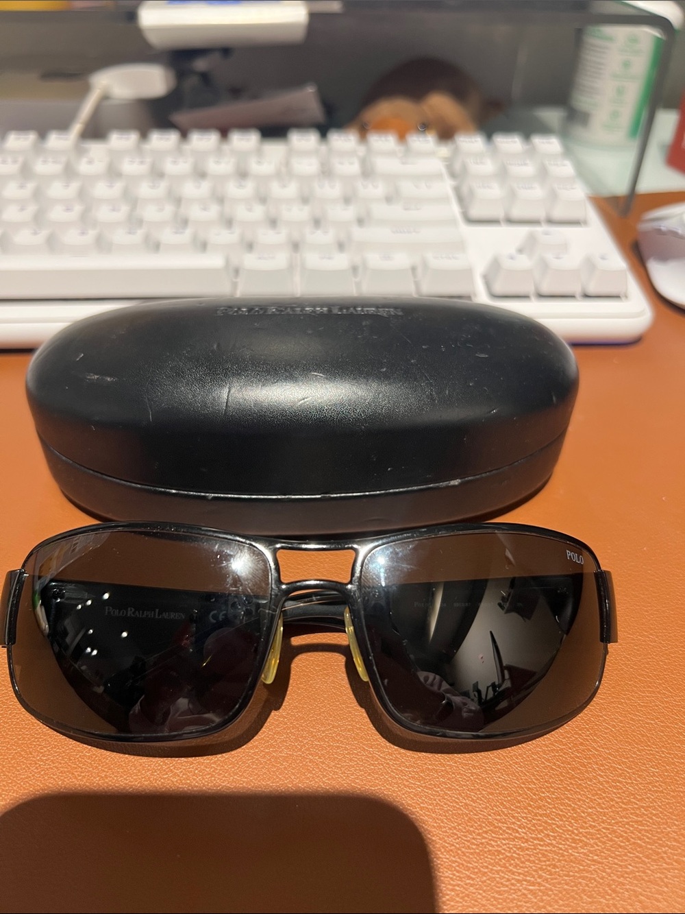 Polo Ralph Lauren Men's Sunglasses in Black